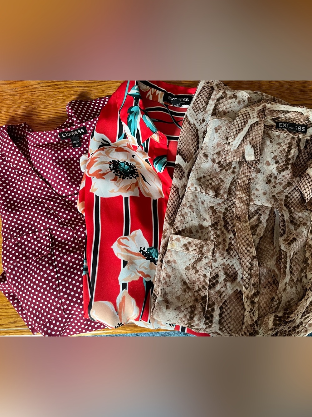 Express Blouses - Three for the Price of one!